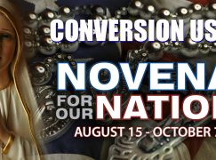 Novena for Our Nation: August 15 – October 7, Conversion USA!