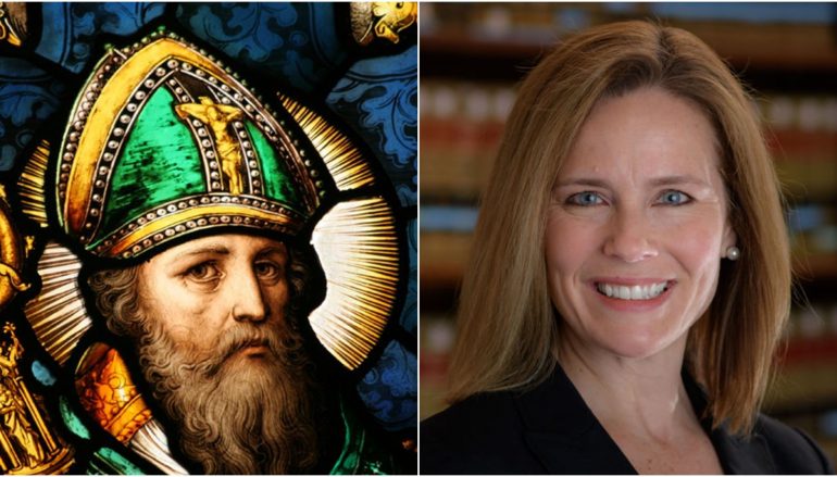 Saint Patrick’s Lorica for Protection for Amy Coney Barrett