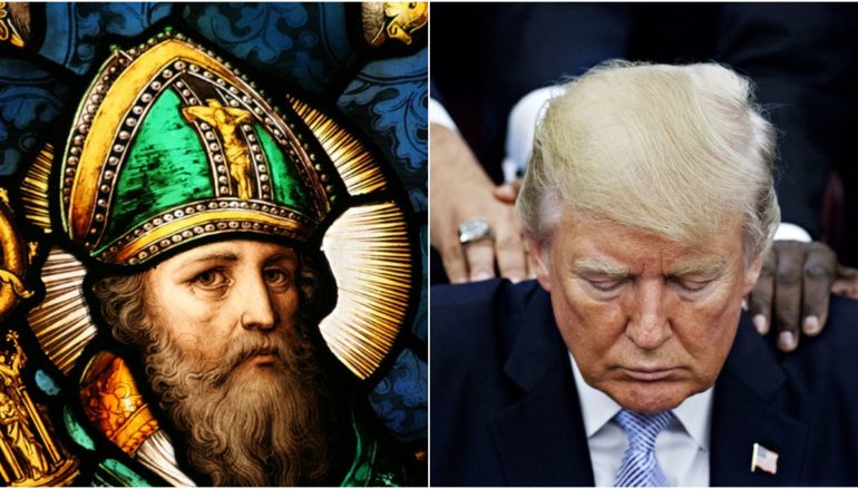 Saint Patrick’s Lorica for Protection and  for President Trump