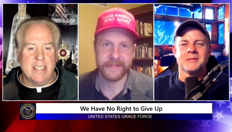 Grace Force Podcast Episode 71: We Have No Right to Give Up