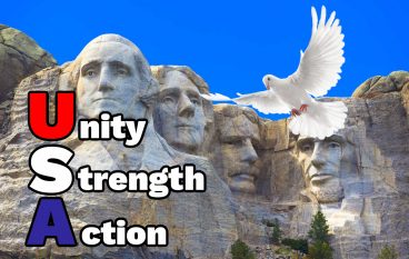 Saving the USA = Unity, Strength, Action
