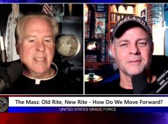 Grace Force Podcast Episode 100: The Mass: Old Rite, New Rite – How Do We Move Forward?