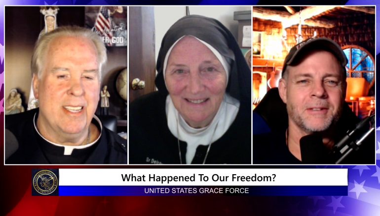 Grace Force Podcast Episode 102: Sr. Dede – What Happened to Our Freedom?