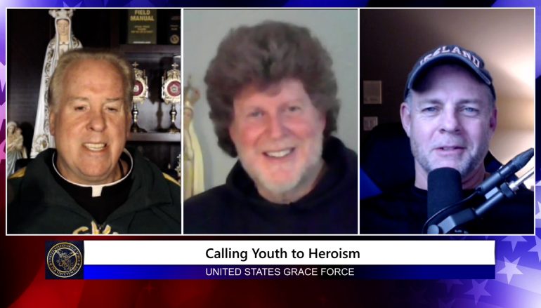 Grace Force Podcast Episode 118 – Eddie Cotter, Jr. – Calling Youth to Heroism