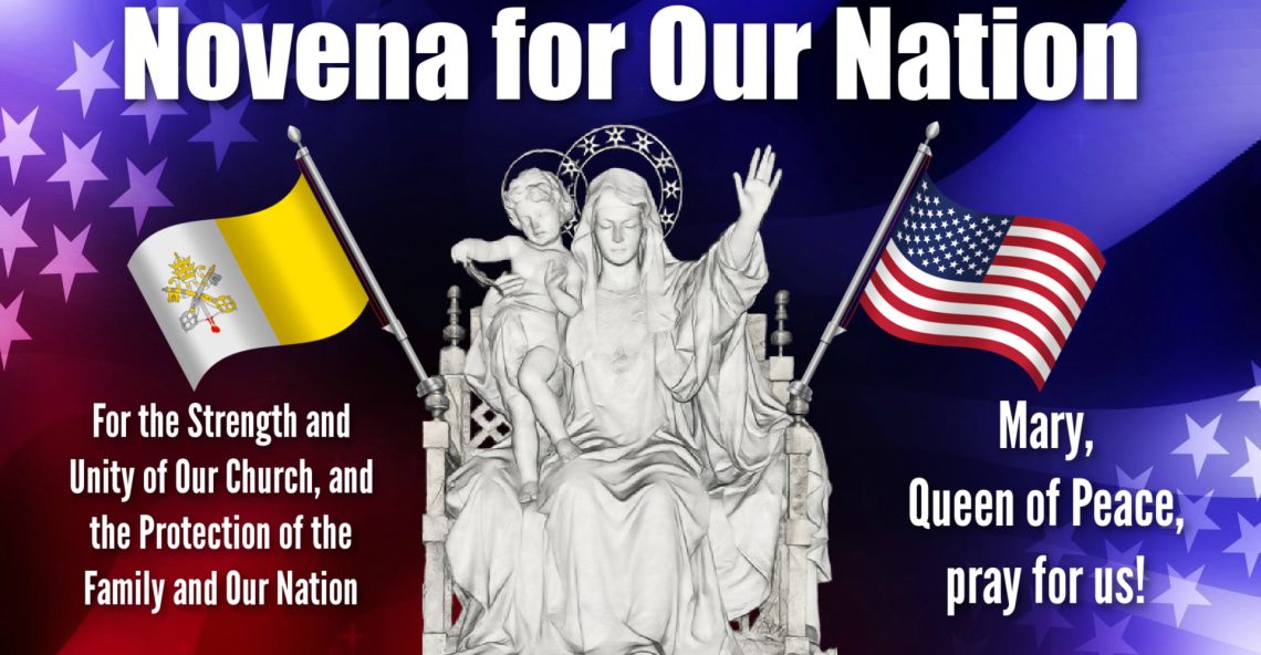 We’re Going In! Novena for Our Nation: August 15 – October 7