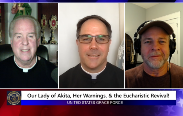 Grace Force Podcast Episode 220 – Our Lady of Akita, Her Warnings, & the Eucharistic Revival