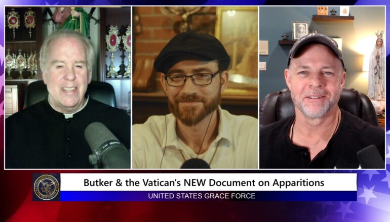 Grace Force Podcast Episode 246 – Butker & the Vatican’s New Document on Apparitions