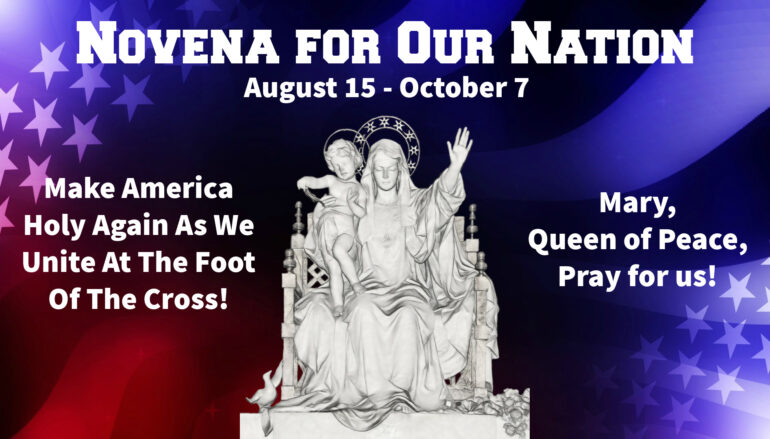 Day 26, Novena for Our Nation – Continence