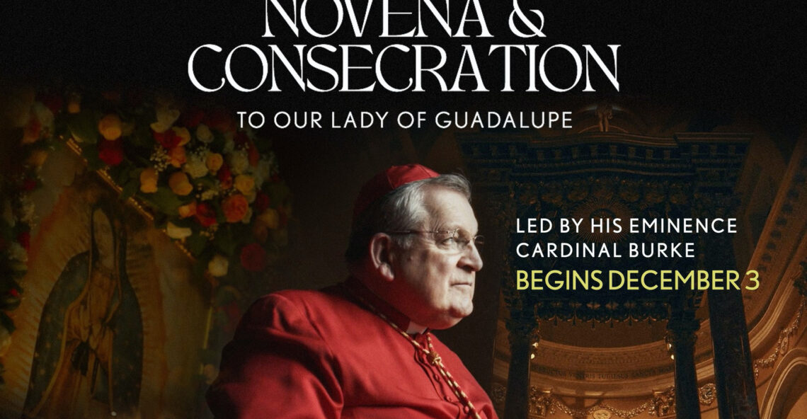 Cardinal Burke Invites You For A Nine Day Novena