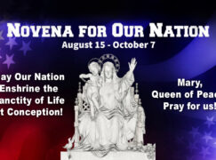 Let’s Unite!! Novena for Our Nation: August 15 – October 7