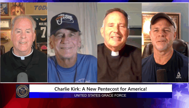 Grace Force Podcast Episode 316 – Charlie Kirk: A New Pentecost for America!