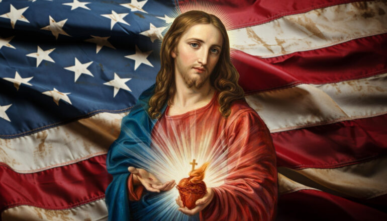 America Unites to the Sacred Heart of Jesus