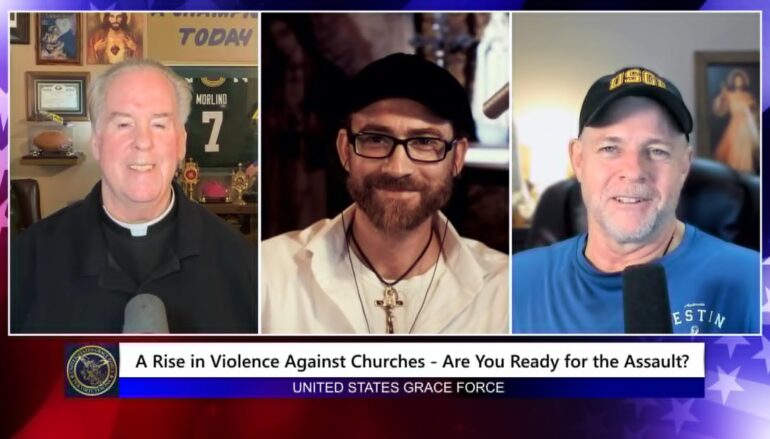 Grace Force Podcast Episode 354 – A Rise in Violence Against Churches – Are You Ready for the Assault?