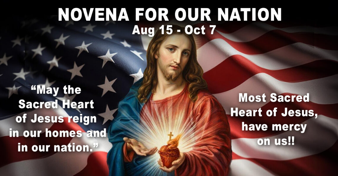 Let’s Unite!! Novena for Our Nation: August 15 – October 7